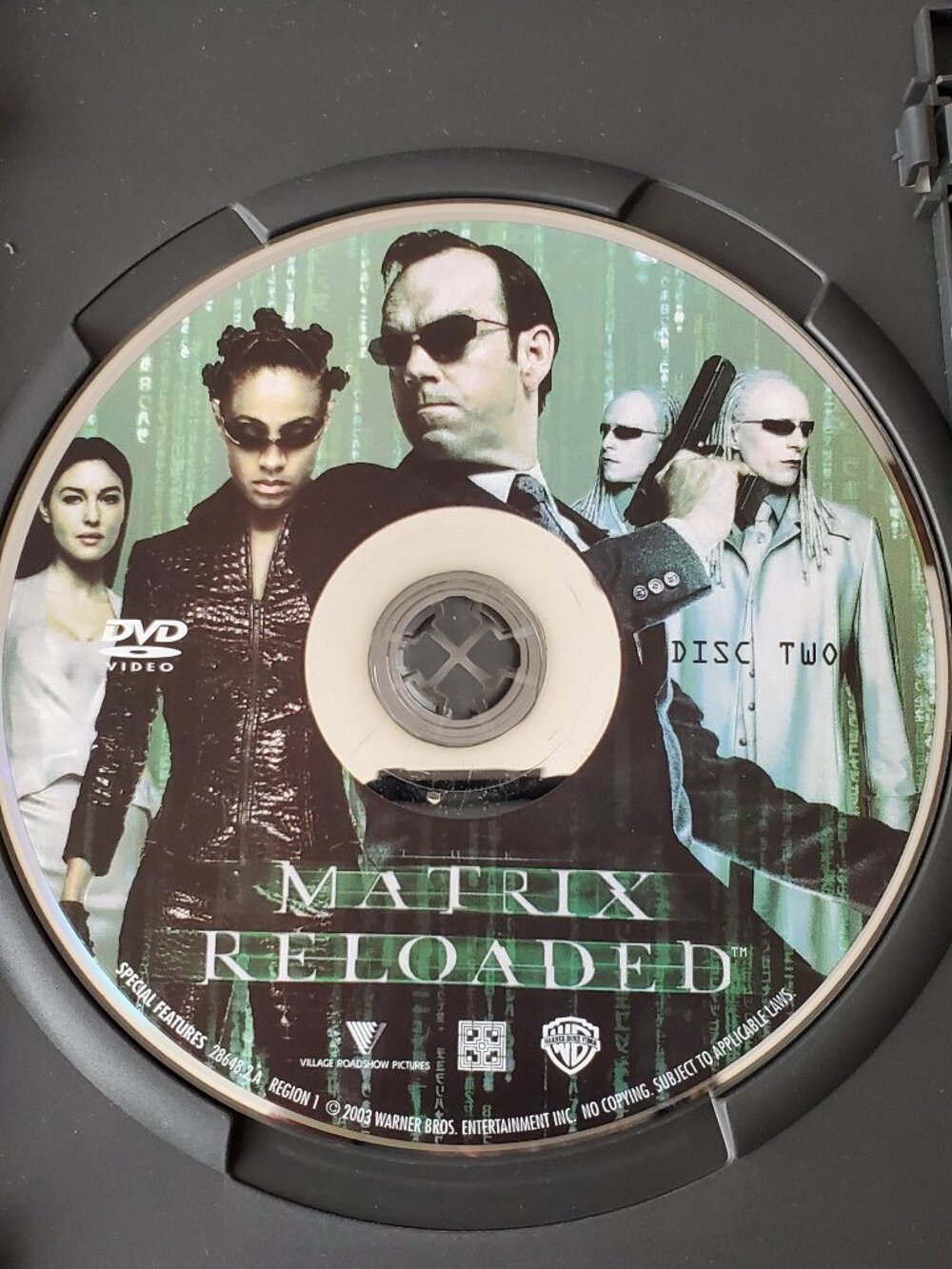 Matrix Reloaded (DVD, Widescreen, 2-Disc Set, 2003) - Picture 3 of 4